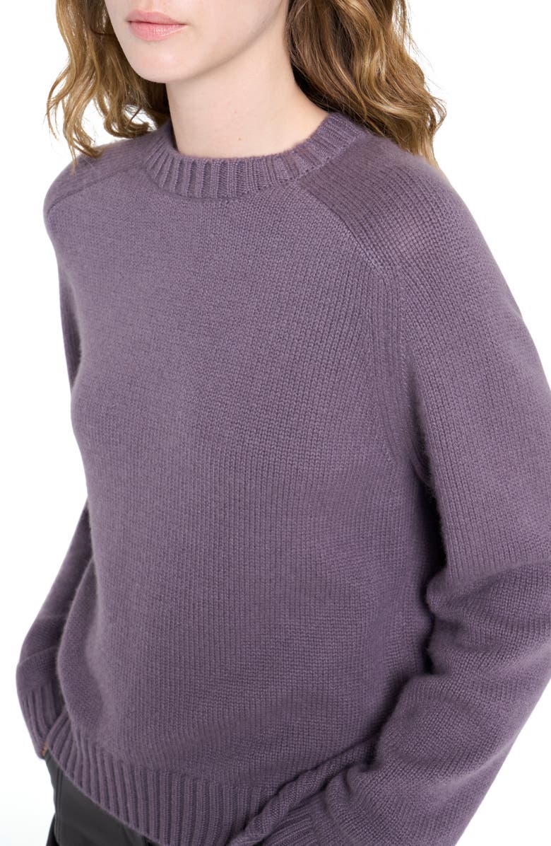 TWP New Jill Cashmere Sweater, Alternate, color, Smoked Lavender