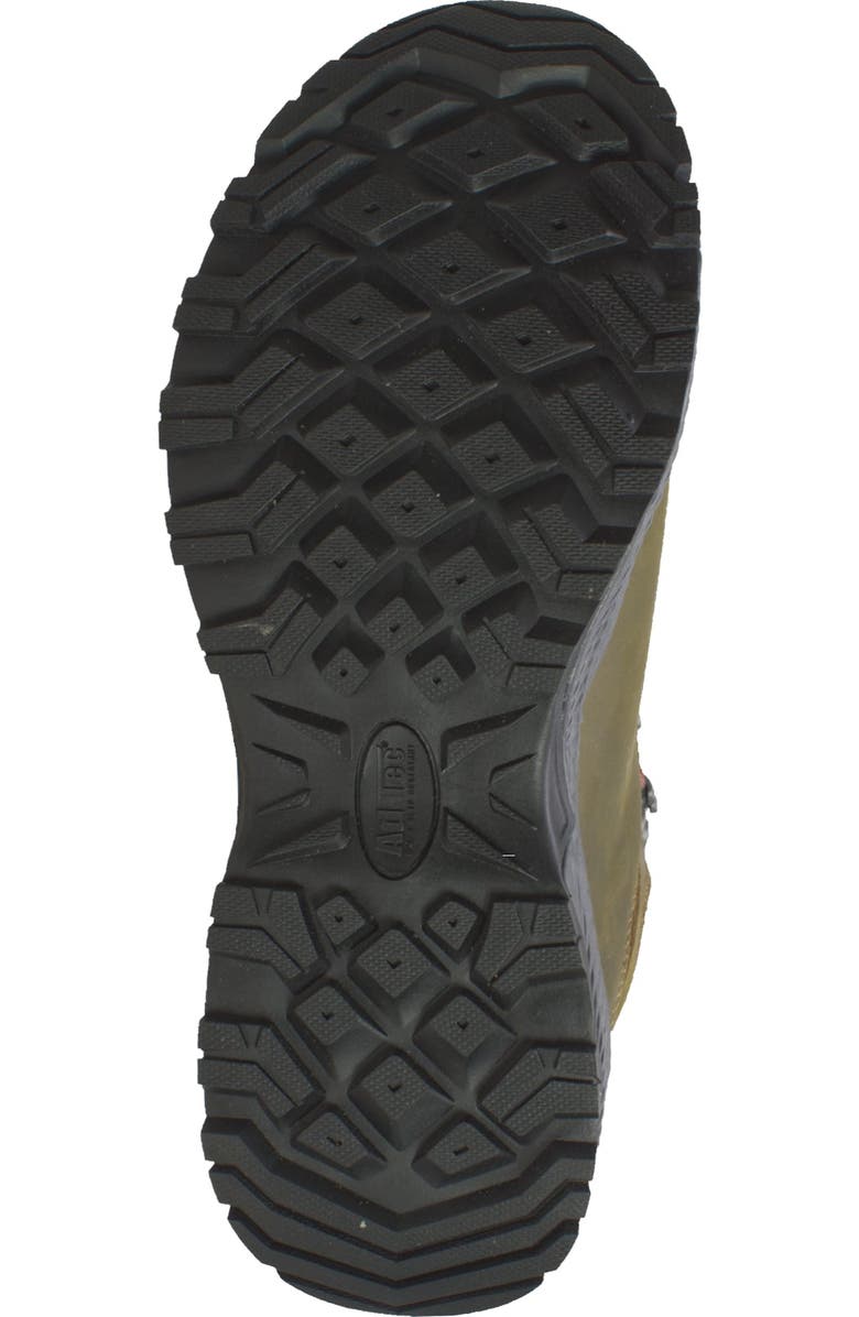 AdTec 6" Leather Waterproof Work Hiker Boots, Alternate, color, Olive