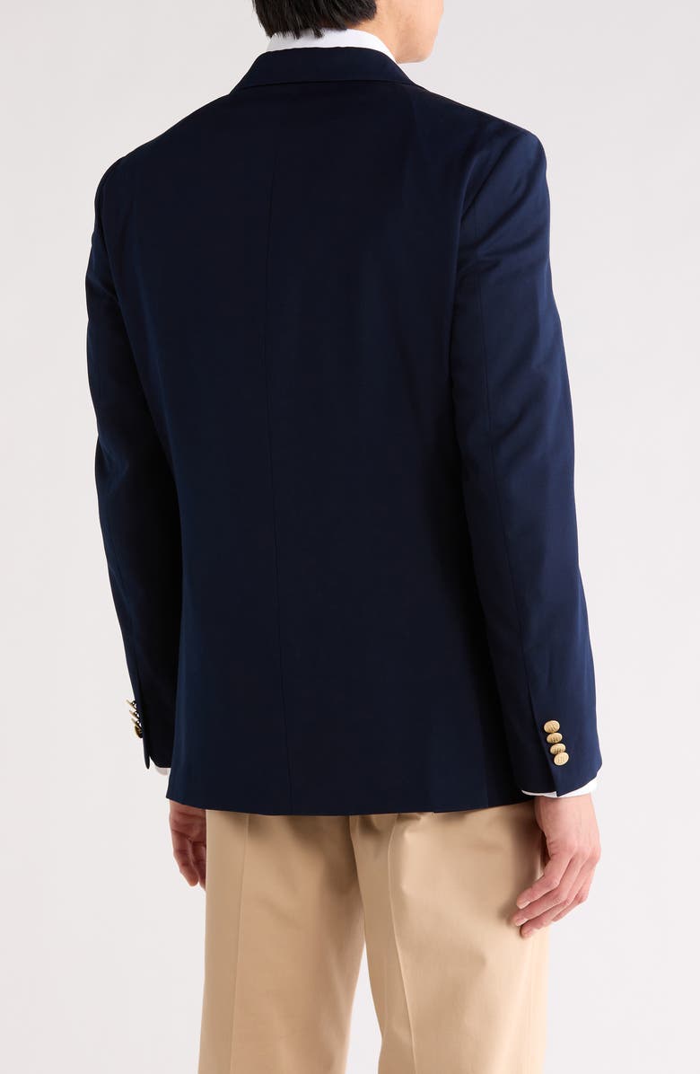 Tommy Hilfiger Two Button Notch Lapel Woven Sport Coat, Alternate, color, Navy Twill
