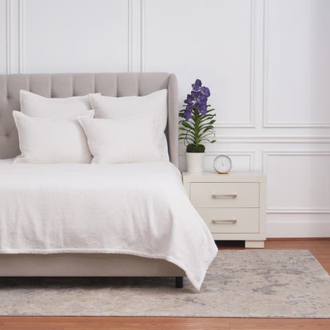 Chander Dove Queen Coverlet Bedspread