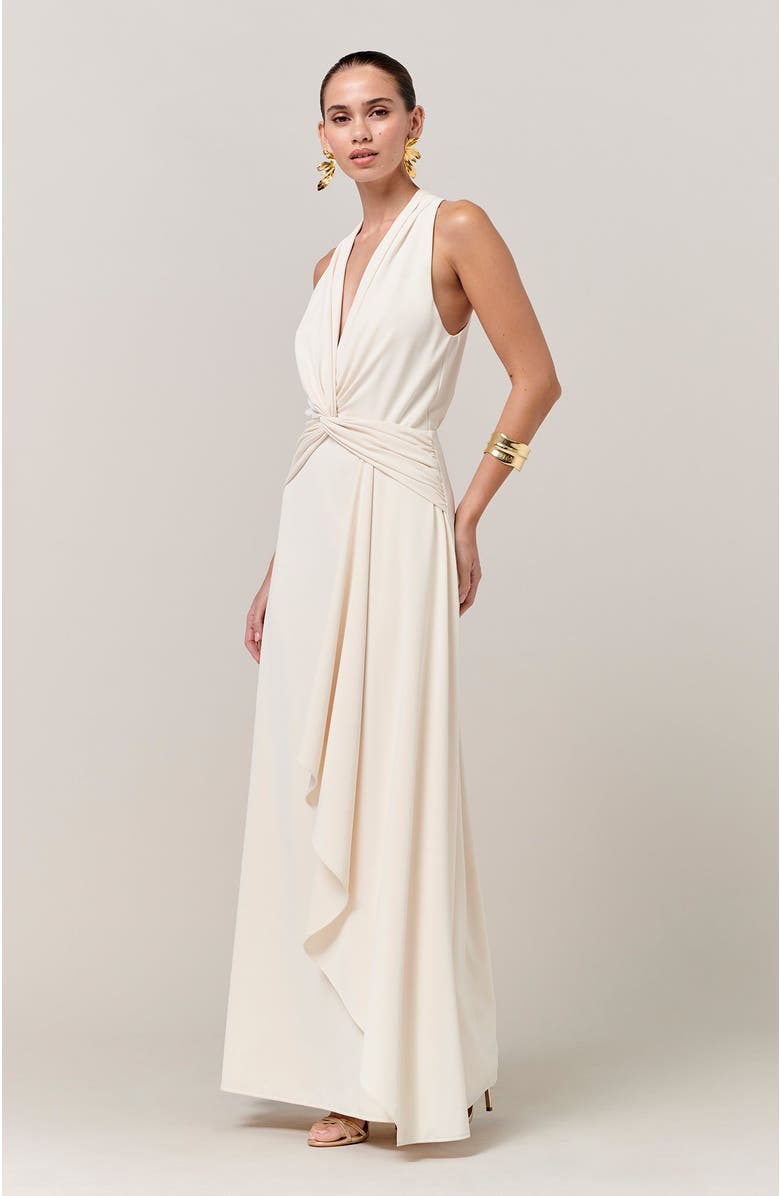 SAVEL Hennie Midi Dress, Alternate, color, Ivory