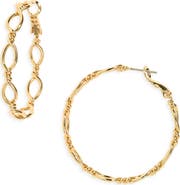 Nordstrom Twisted Figure 8 Hoop Earrings