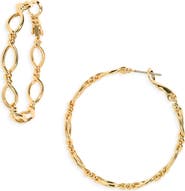 Nordstrom Twisted Figure 8 Hoop Earrings