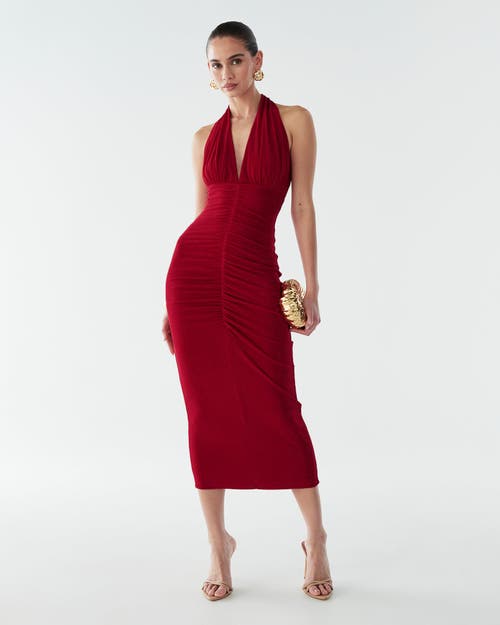 Bwldr Lizette Dress In Red