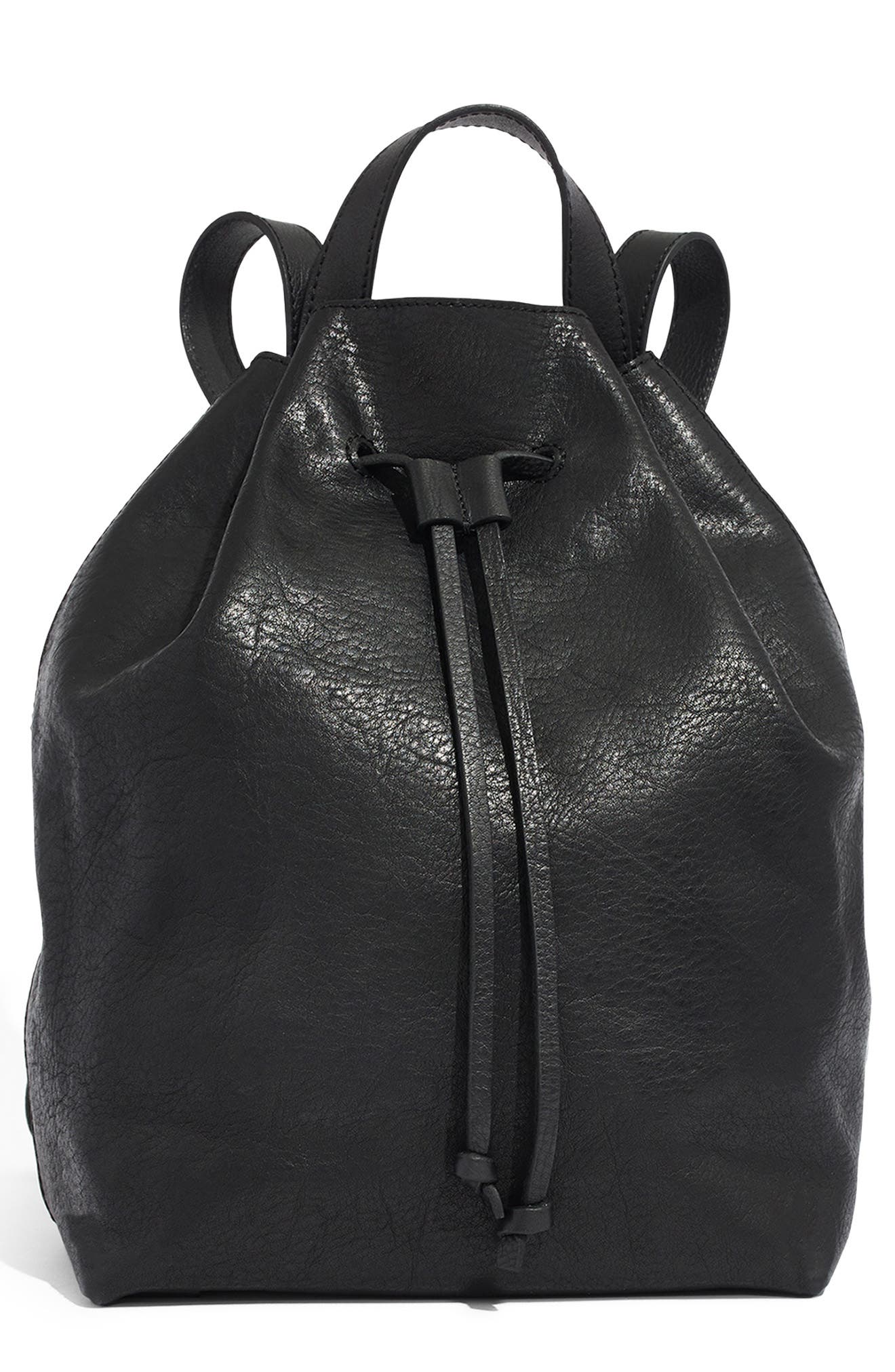 Madewell Somerset Leather Backpack, Main, color, 
