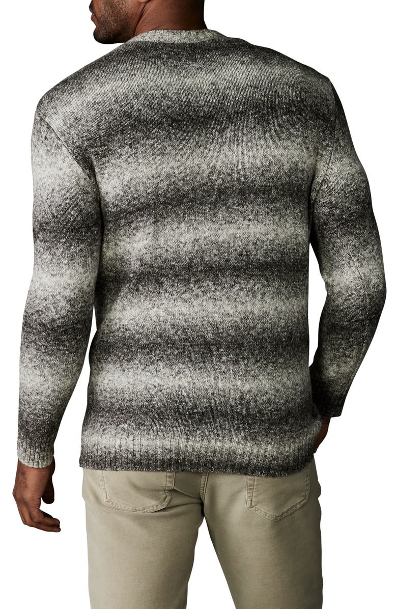 The Normal Brand Ombré Stripe Crewneck Sweater, Alternate, color, 