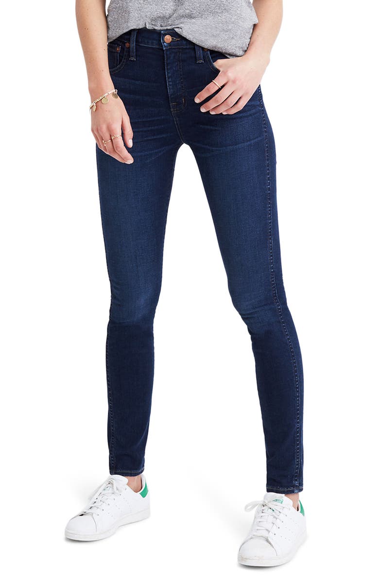 Madewell 10-Inch High Rise Skinny Jeans, Main, color,