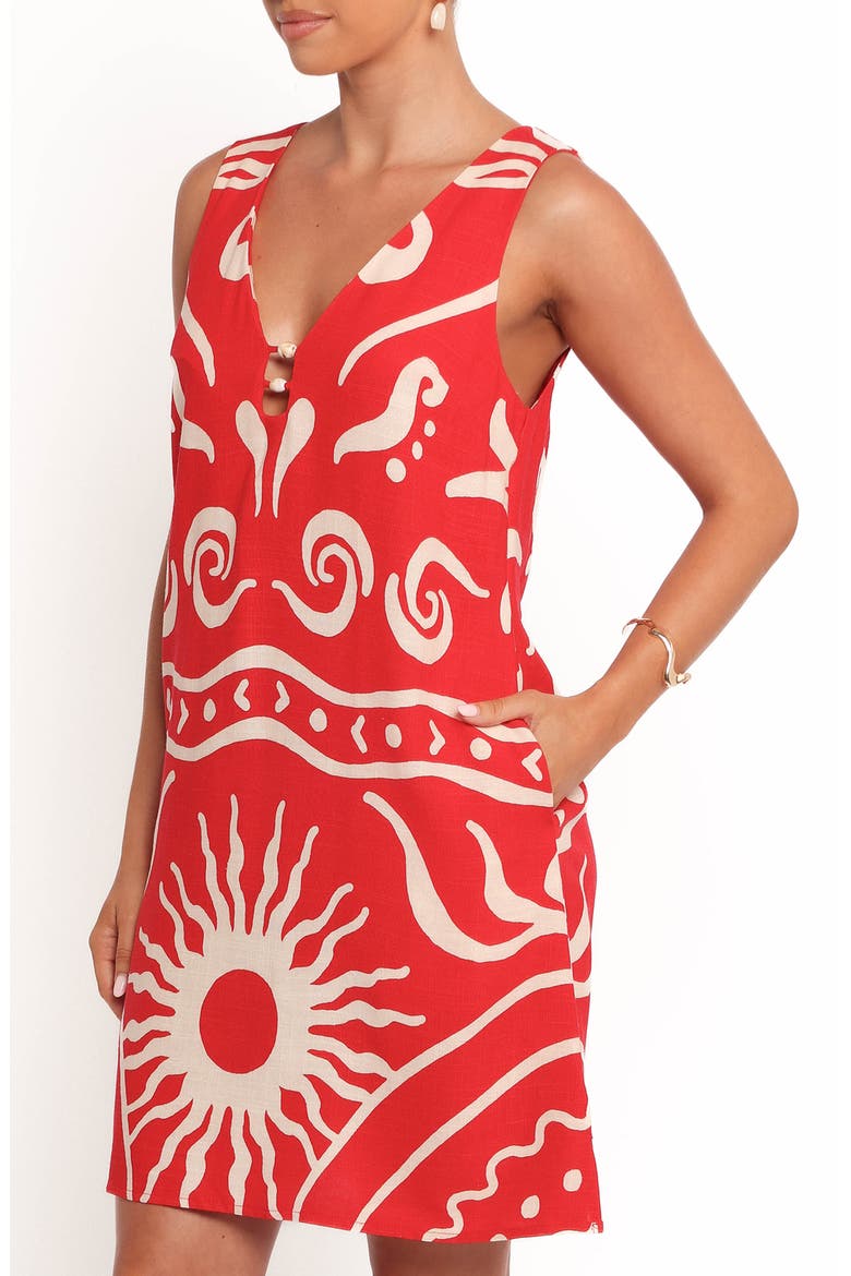 Giulia Minidress, Alternate, color, SUNBURST