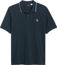 PS Paul Smith Zebra Logo Organic Cotton Polo
