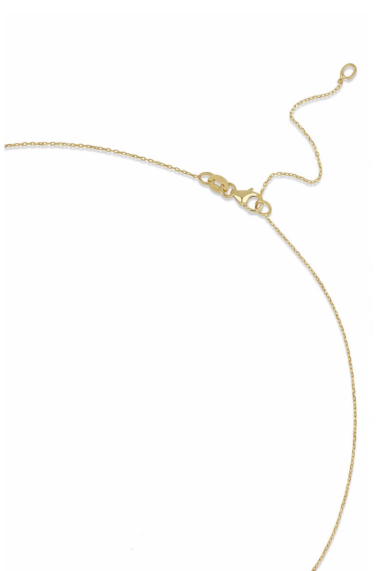 14K Gold Abstract Heart Pendant Necklace, Alternate, color, 14K YELLOW GOLD
