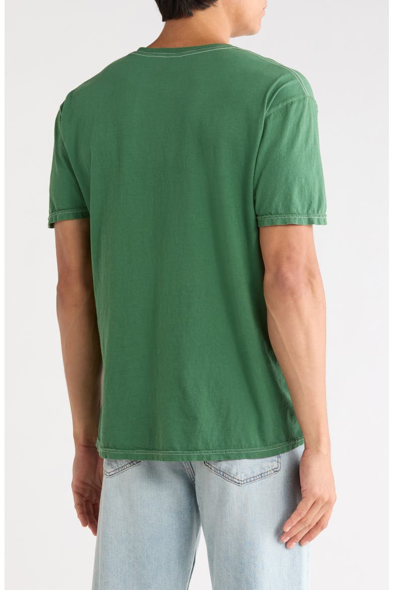Main Line Graphic T-Shirt, Alternate, color, BOTTLE GREEN