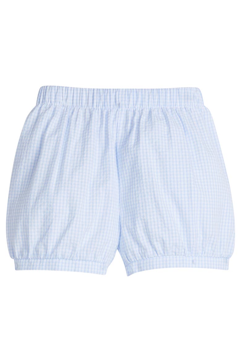 Kids' Banded Short, Main, color, Light Blue Seersucker Gingham