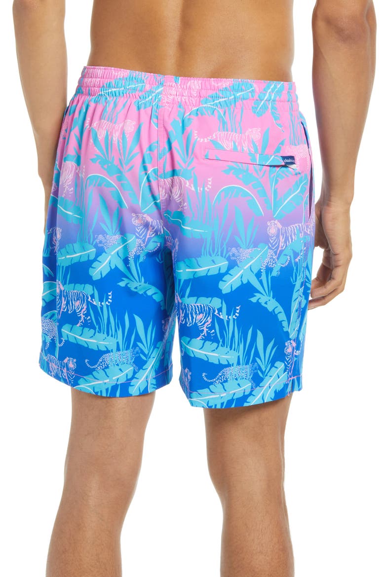 The Hydrofoils 7-Inch Swim Trunks, Alternate, color, BRIGHT PINK