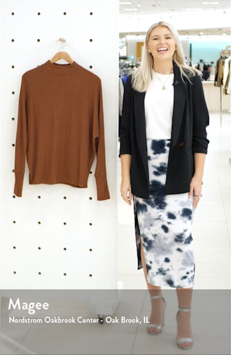 Dolman Sleeve Ribbed Top, sales video thumbnail