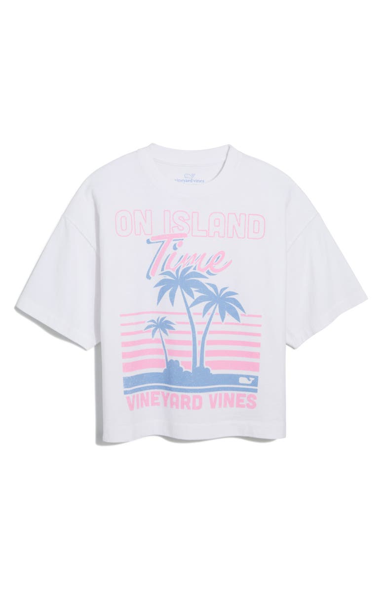 vineyard vines Distressed Graphic T-Shirt, Main, color,
