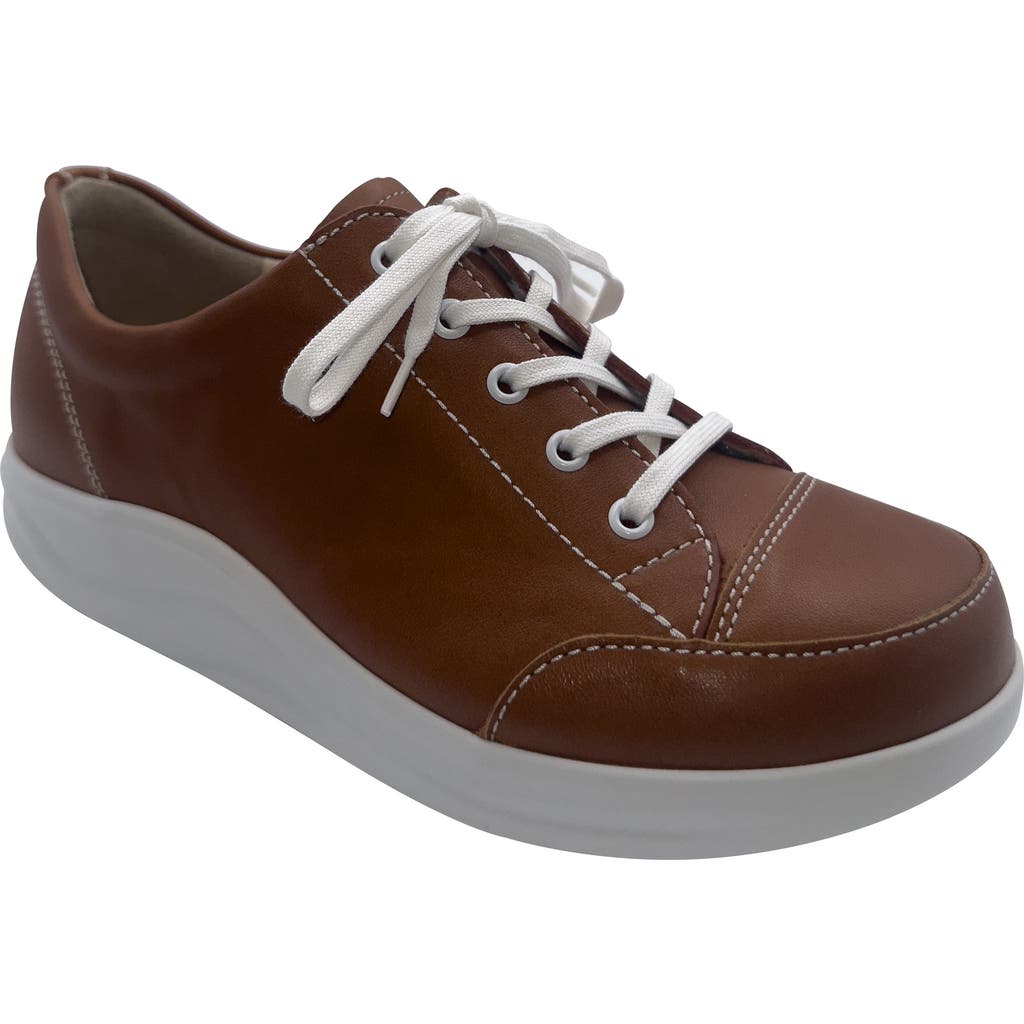 Finn Comfort Ikebukuro Sneaker In Saddle