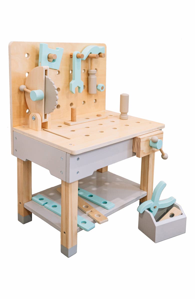 Wonder & Wise by Asweets Little Builder Workbench Playset, Main, color, Multi