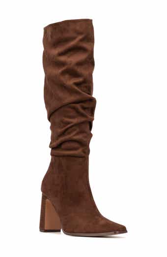 NEW YORK AND COMPANY Damaris Faux Suede Tall Boot