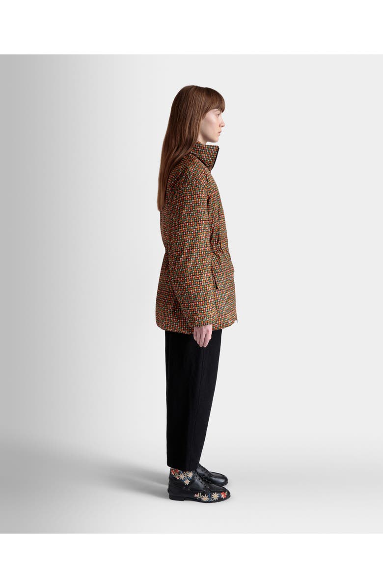Bally Winter Capsule Puffer Jacket With Alpine Flowers, Alternate, color, Multi