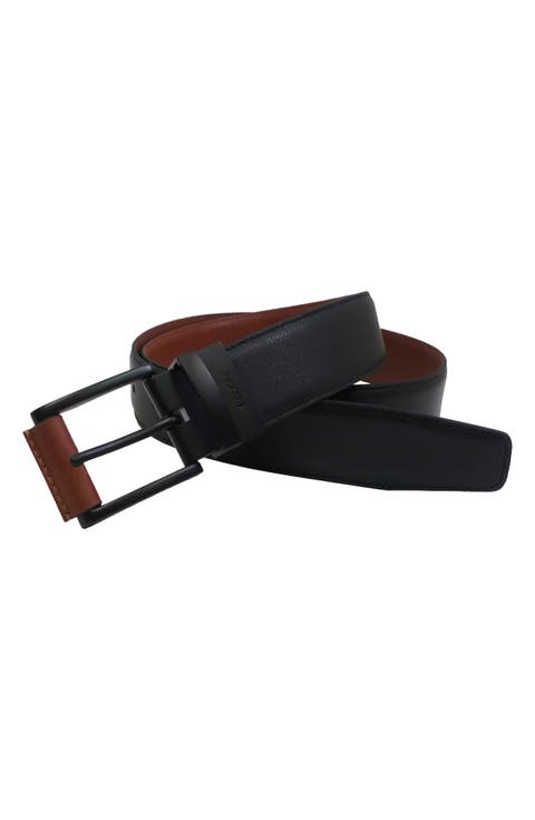 Reversible Leather Belt