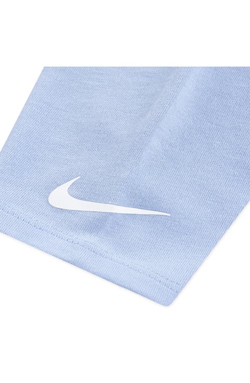 Nike Logo Bodysuit & Joggers Set In Psychic Blue