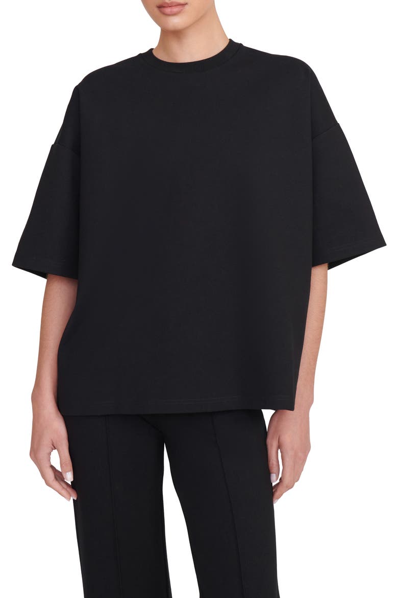 Capsule Boxy T-Shirt, Main, color, BLACK