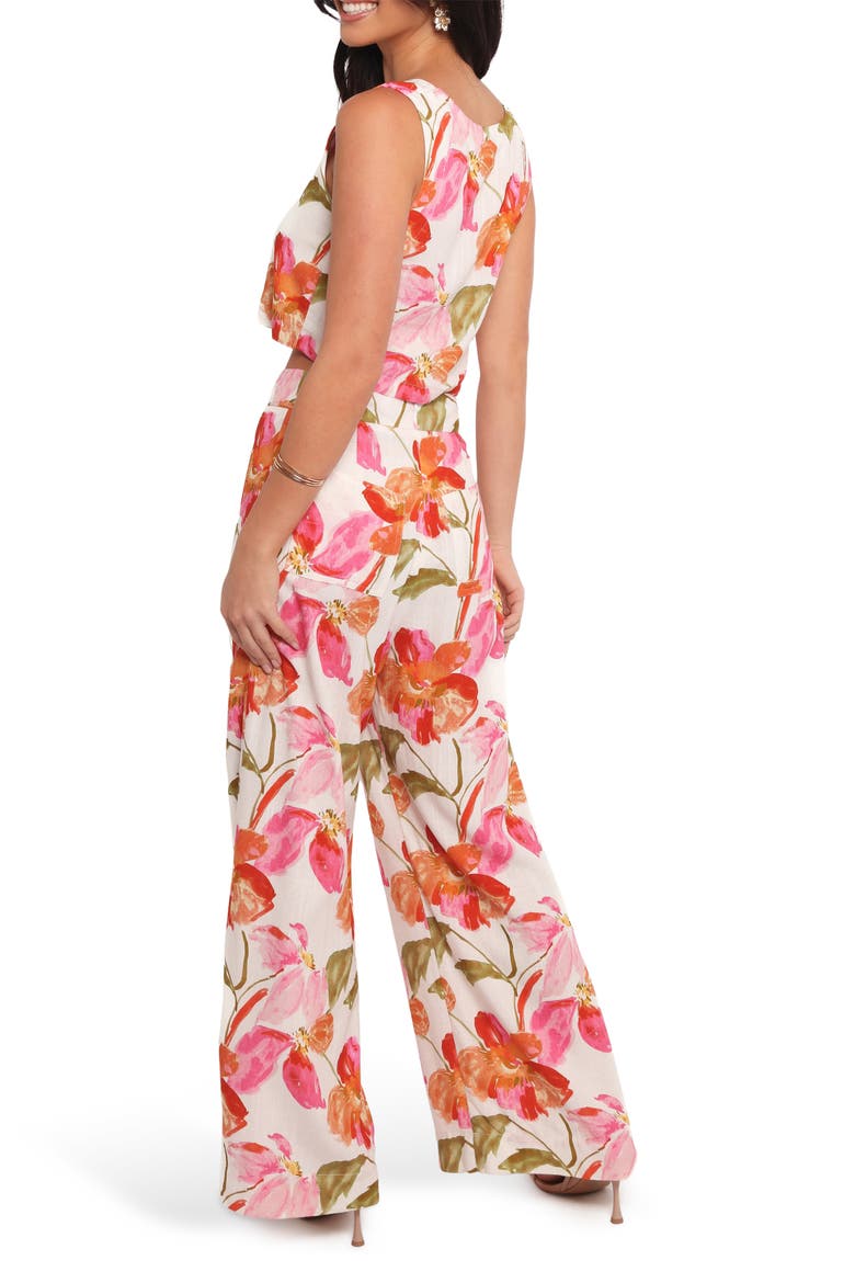 Saffra Wide Leg Pants, Alternate, color, EVERLYN PRINT