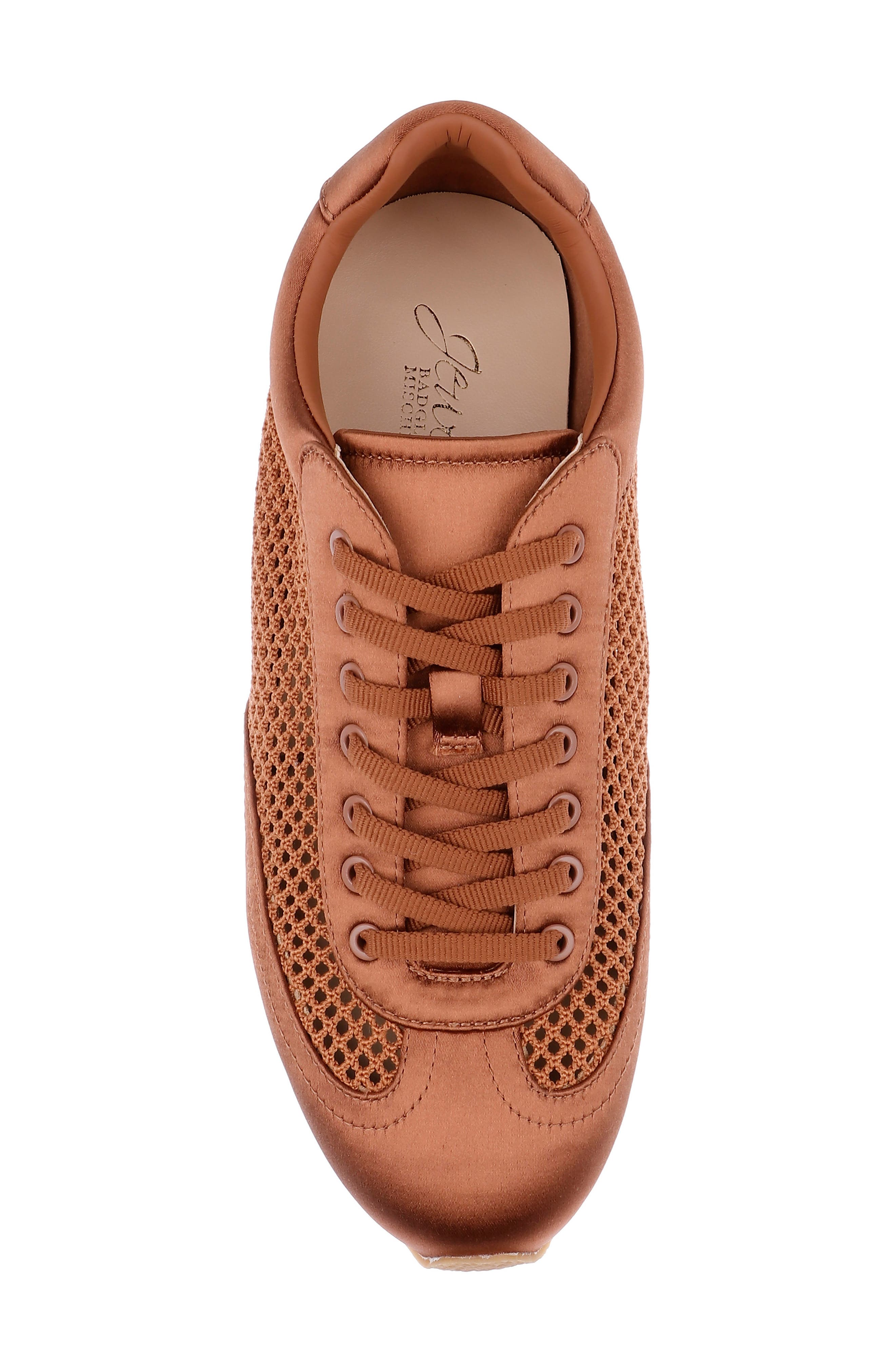 Inez Sneaker, Alternate, color, SPICE SATIN