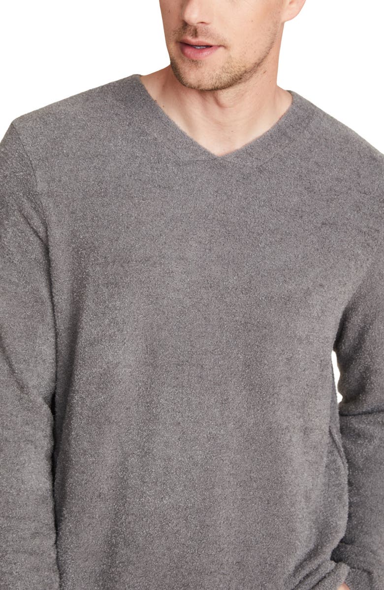 Barefoot Dreams<sup>®</sup> CozyChic<sup>™</sup> Lite<sup>®</sup> Relaxed Fit V-Neck Sweatshirt, Alternate, color, 