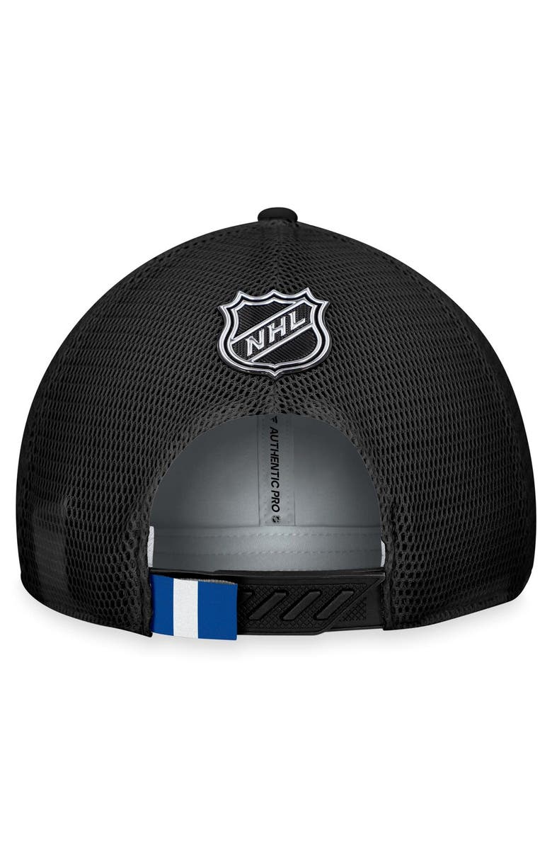FANATICS Men's Fanatics Branded  Gray/Black Winnipeg Jets Authentic Pro Home Ice Trucker Adjustable Hat, Alternate, color, 