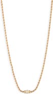 Lauren Ralph Lauren Rope Chain Imitation Pearl Necklace