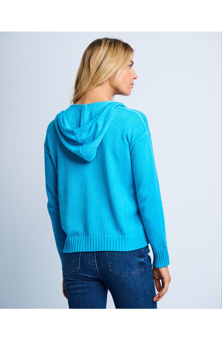 Lisa Todd Neon Lights Cotton Knit Hoodie, Alternate, color, 