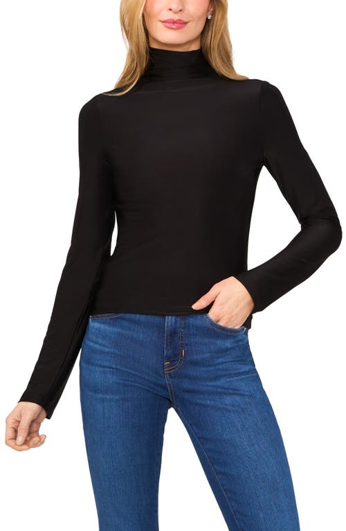 Ted Baker Ciarina Long Sleeved Turtleneck Top In Black
