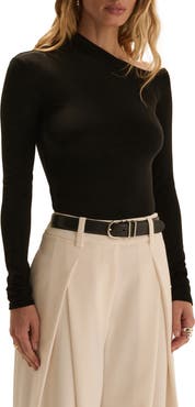 Favorite Daughter The Good Time Asymmetric One-Shoulder Top