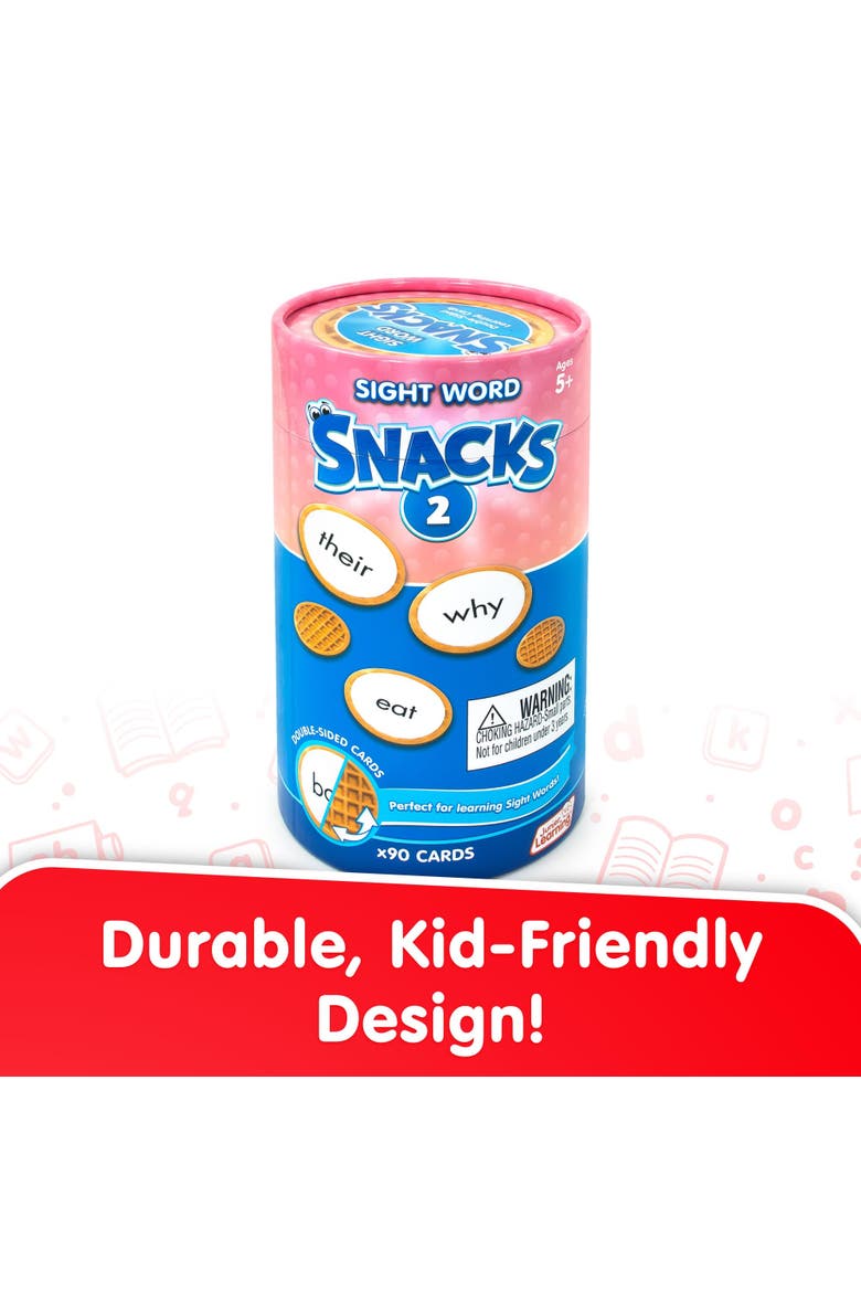 Sight Word Snacks Reading Game, Alternate, color, Multicolored