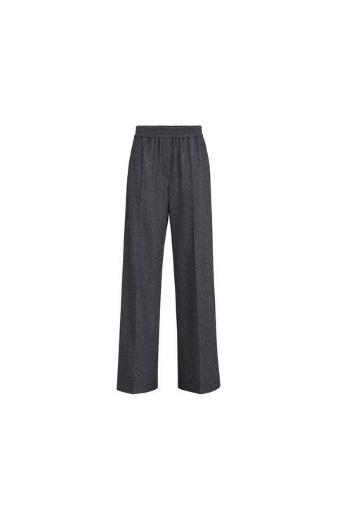Cashmere jersey trousers