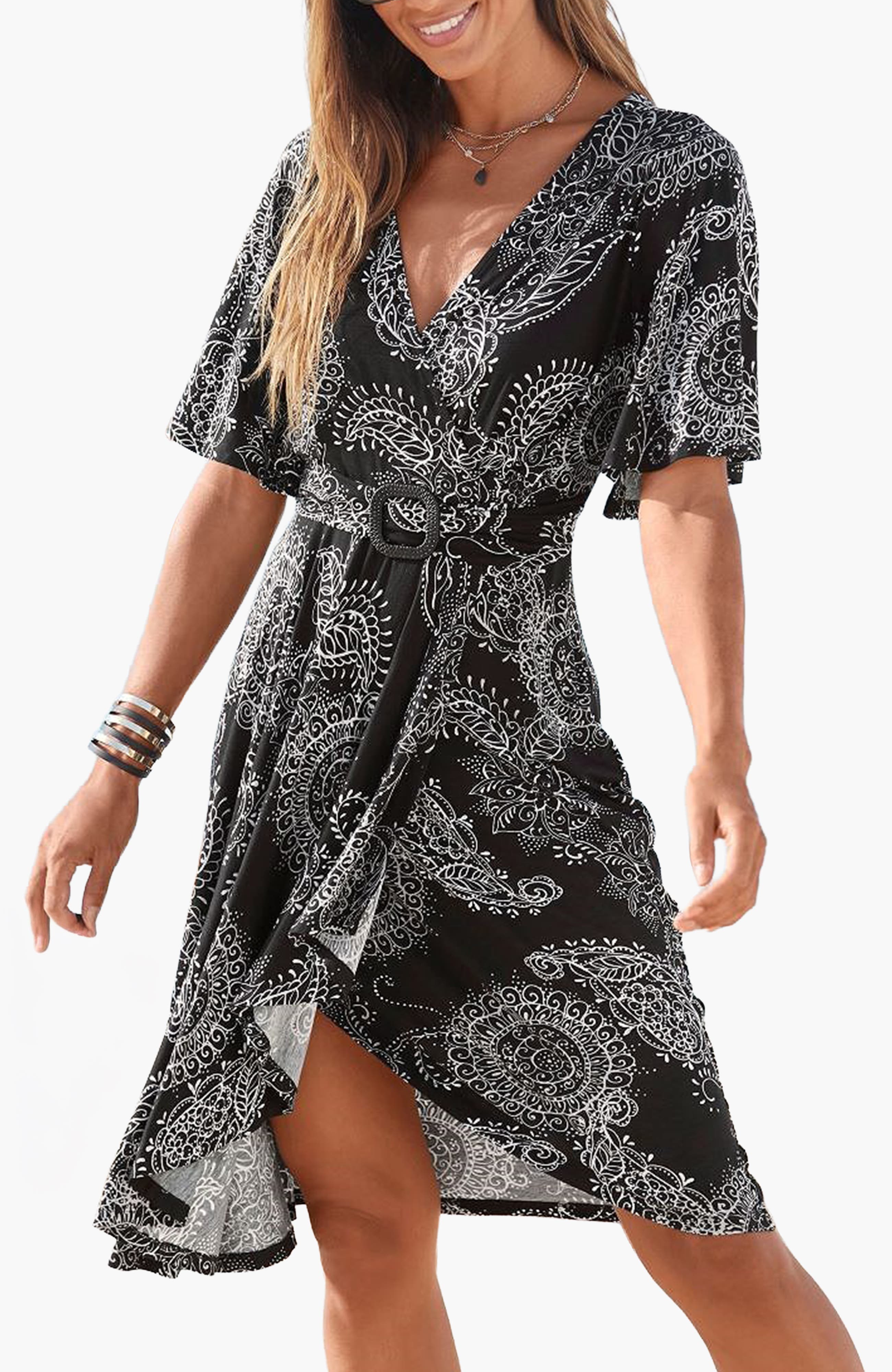 Black Printed
