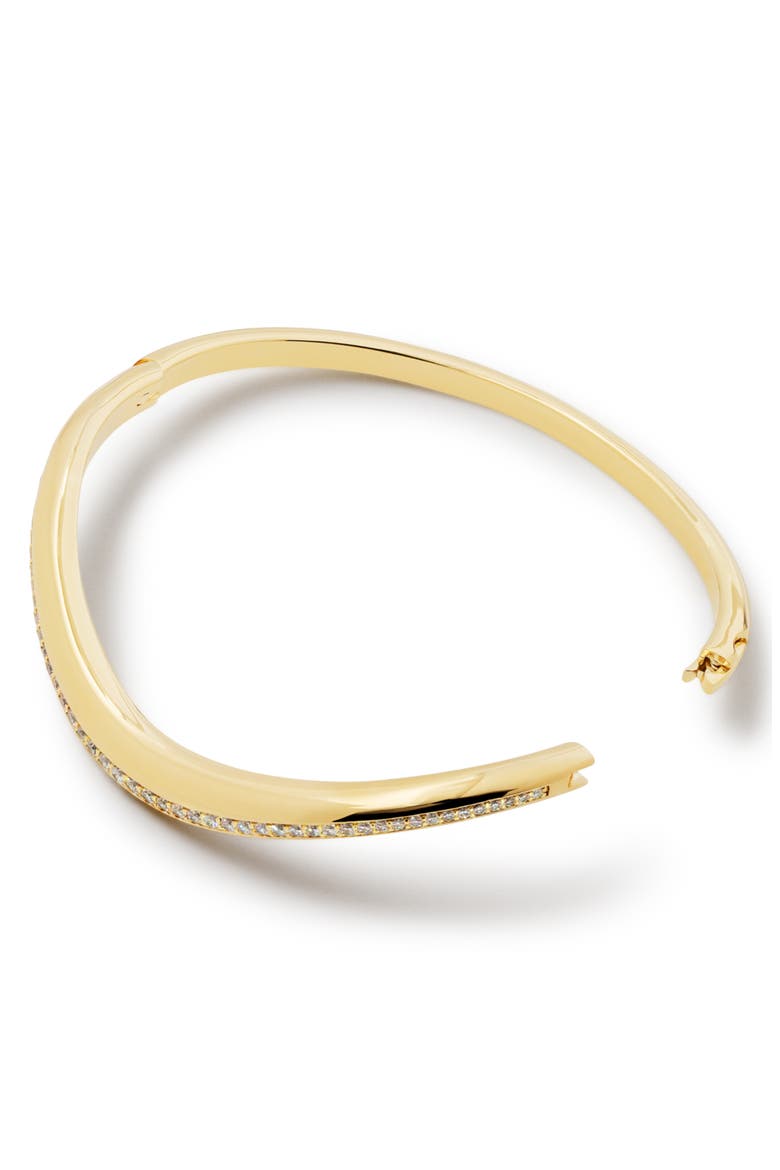 Talia Bangle Bracelet, Alternate, color, GOLD