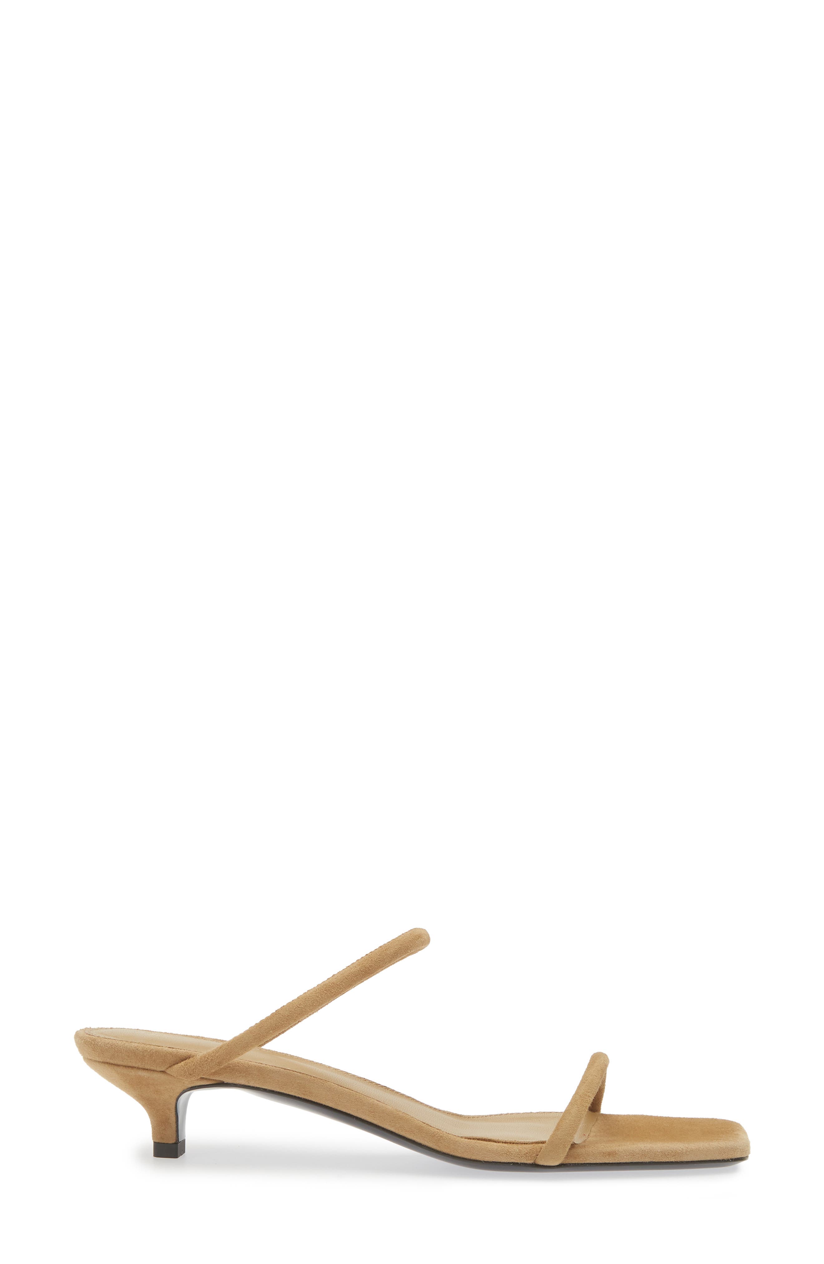 TOTEME Minimalist Kitten Heel Sandal, Alternate, color, 