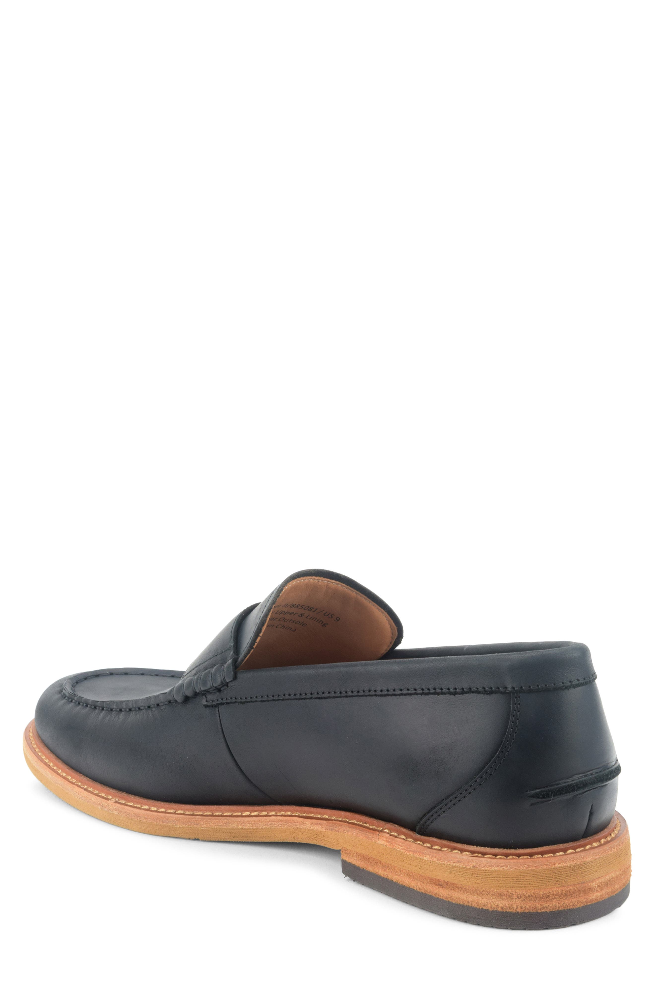 Warfield & Grand Dillinger II Penny Loafer, Alternate, color, Black