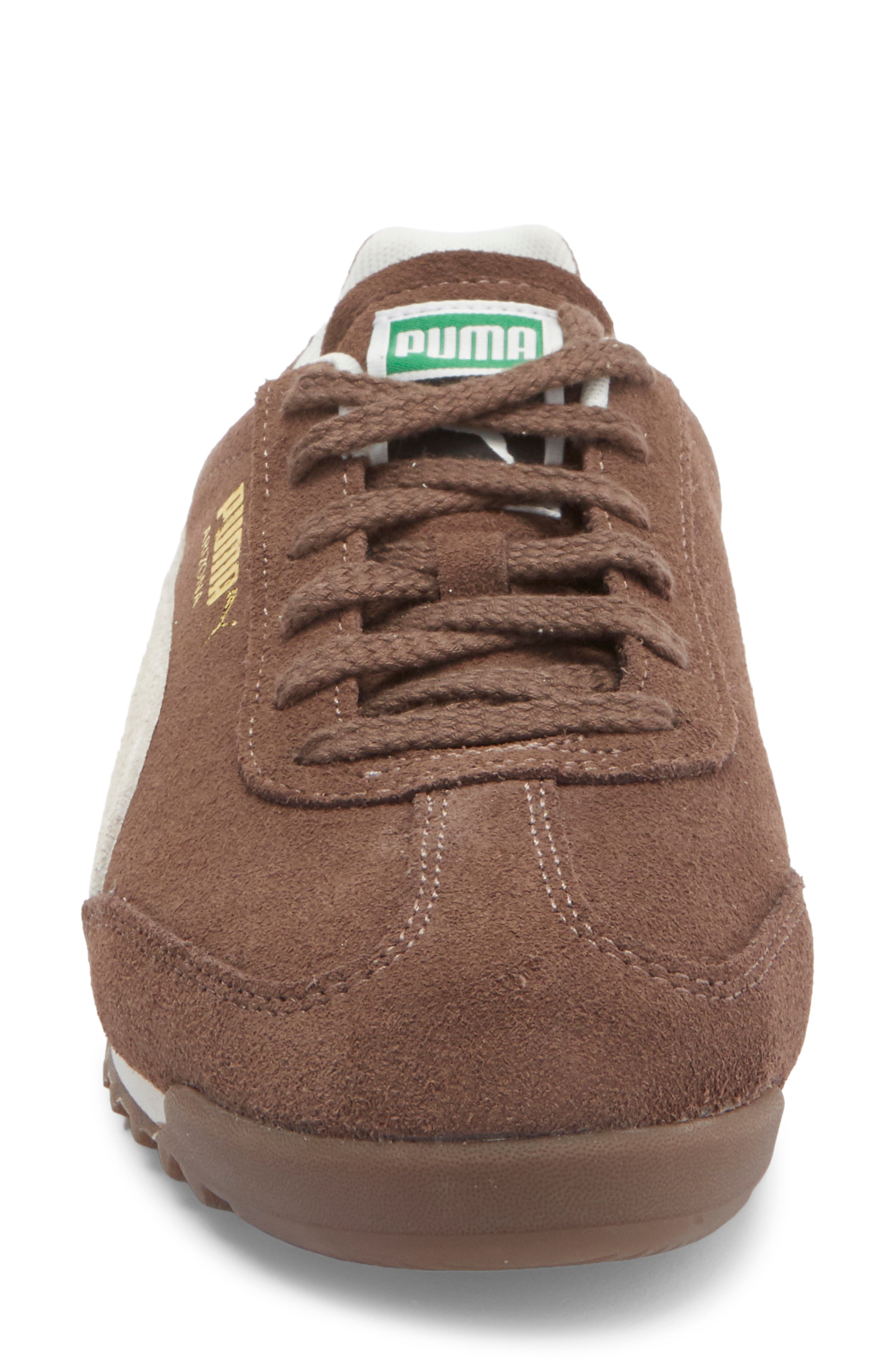 PUMA Arizona Sneaker, Alternate, color, Brown Suede