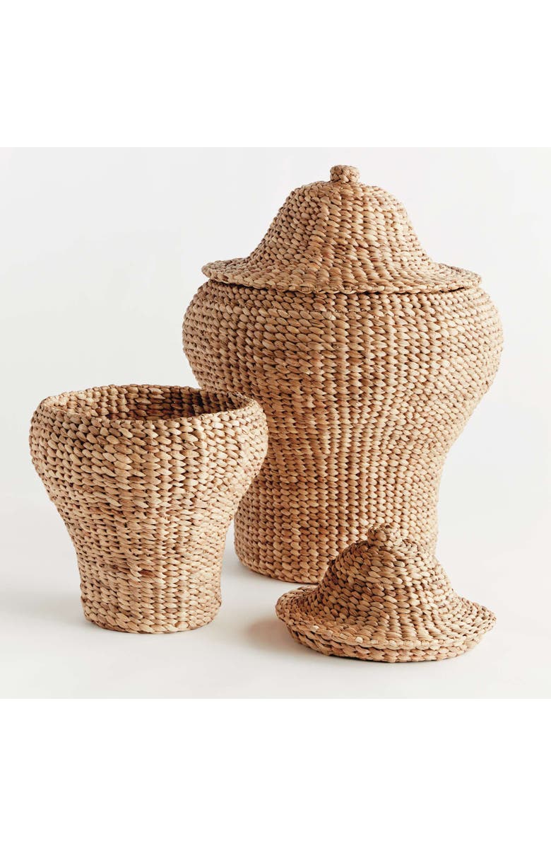 Napa Home & Garden Water Hyacinth Ginger Jars, Set Of 2, Alternate, color, 