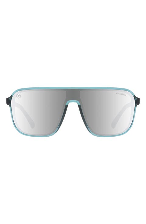 Meister X2 133mm Polarized Flat Top Sunglasses