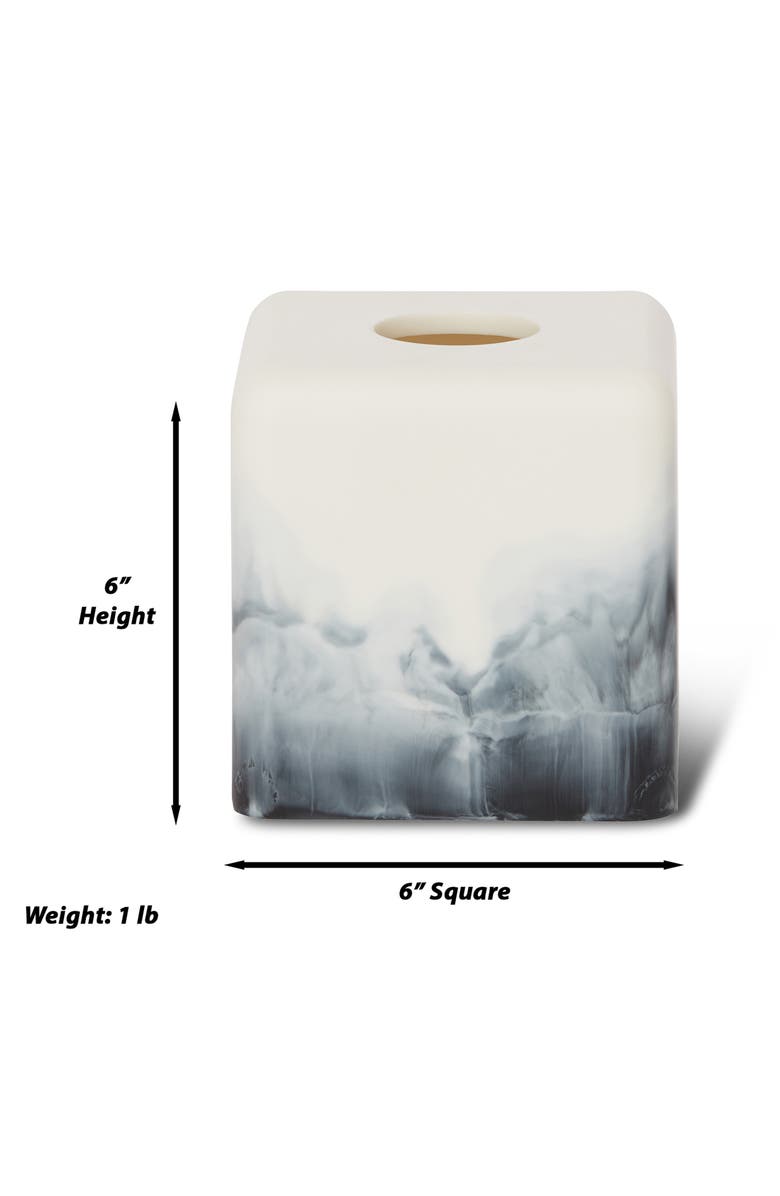 ROSELLI TRADING COMPANY Ombré Tissue Box Cover, Alternate, color, 