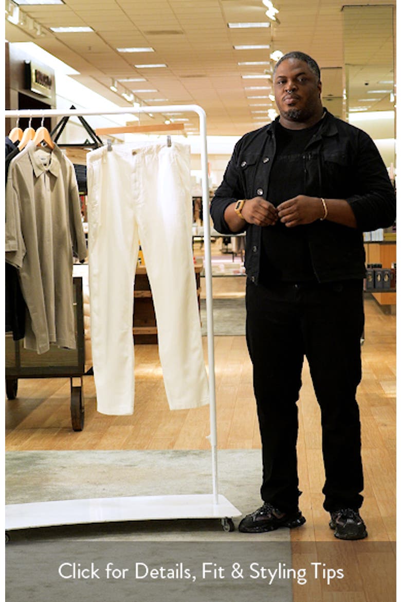 Slant Pocket Straight Leg Jeans video