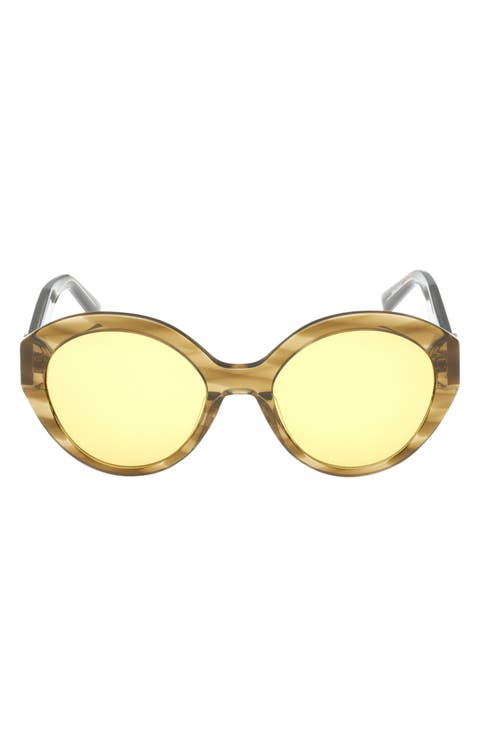 54mm Round Sunglasses