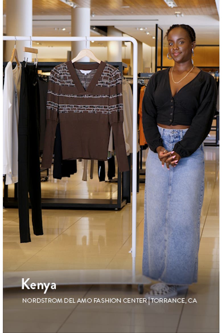 Jacquard Rib Sweater video