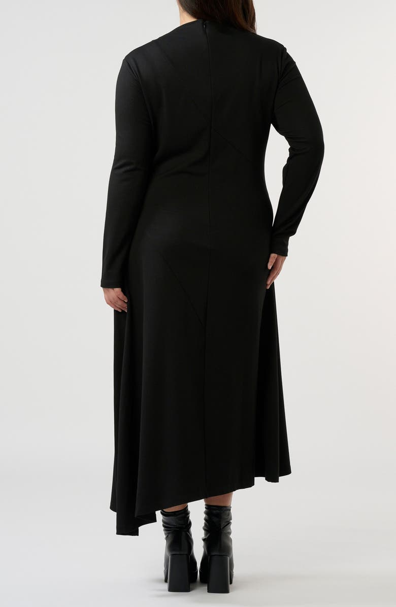 Estelle Abagail Asymmetric Hem Midi Sweater Dress, Alternate, color,