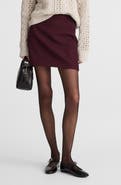 Madewell Tweed Miniskirt