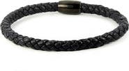 Liza Schwartz Leather Woven Bracelet